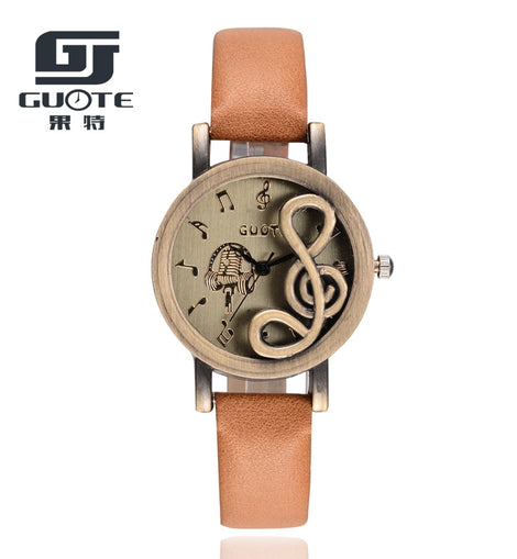 Luxury Ladies Music Note Casual Watch